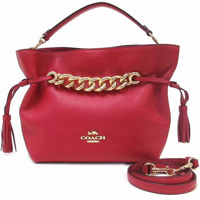 Coach bags with a zippered interior pocket for separating itemsCoach Andy leather crossbody 2way shoulder bag CE555