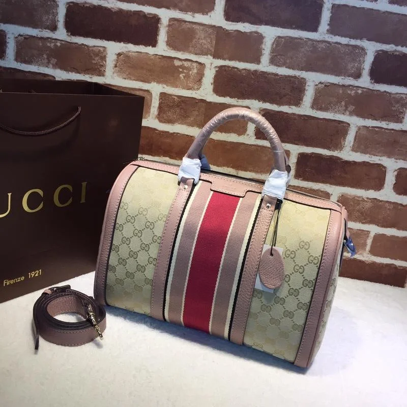 Women Gucci Sylvie bags with a leather - wrapped handleBC - GUCCI BAG - 1206