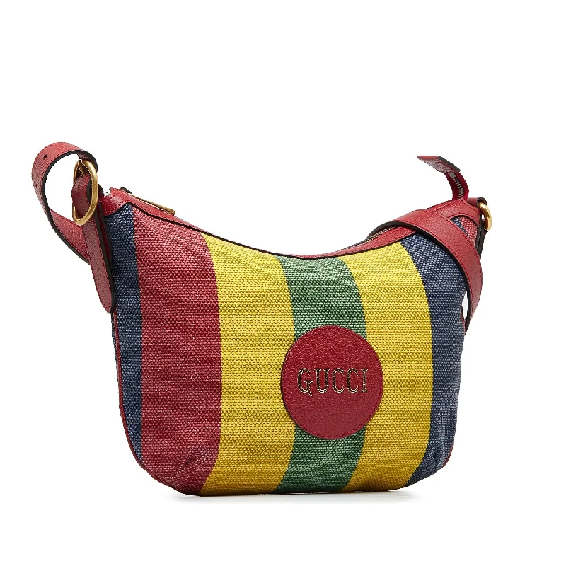 Women Gucci tote bags in GG Supreme canvas for a branded feelGucci Baiadera Striped Crossbody (sCifOR)