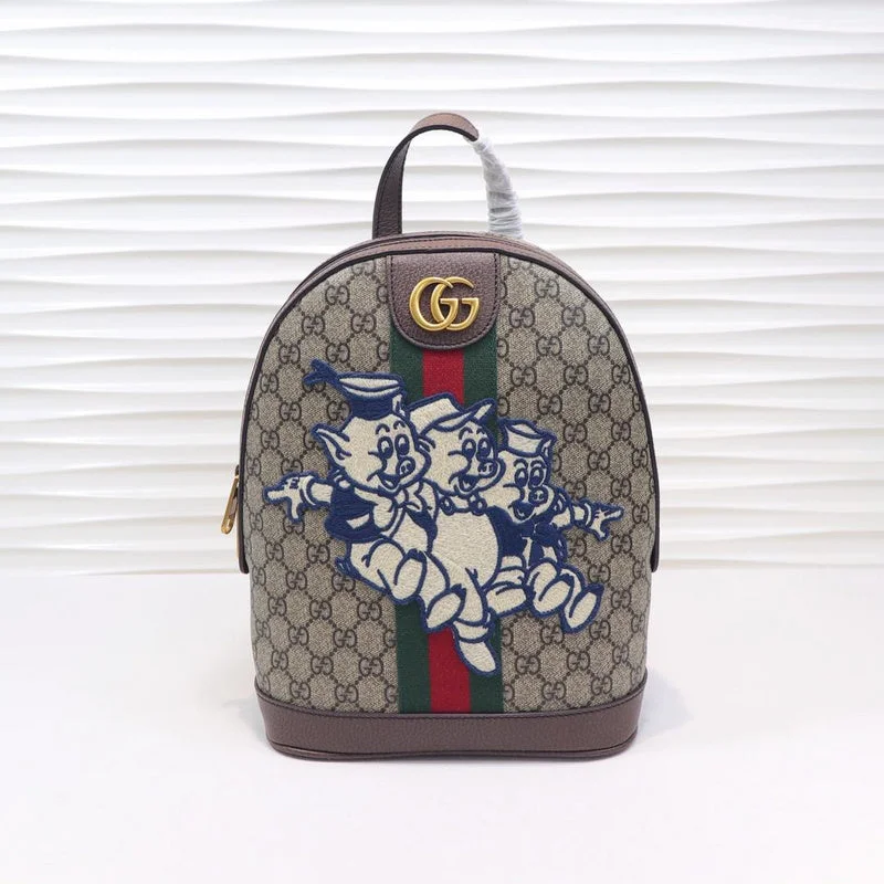 Ladies Gucci shoulder bags with a magnetic - closure flapBC - GUCCI BAG - 1163