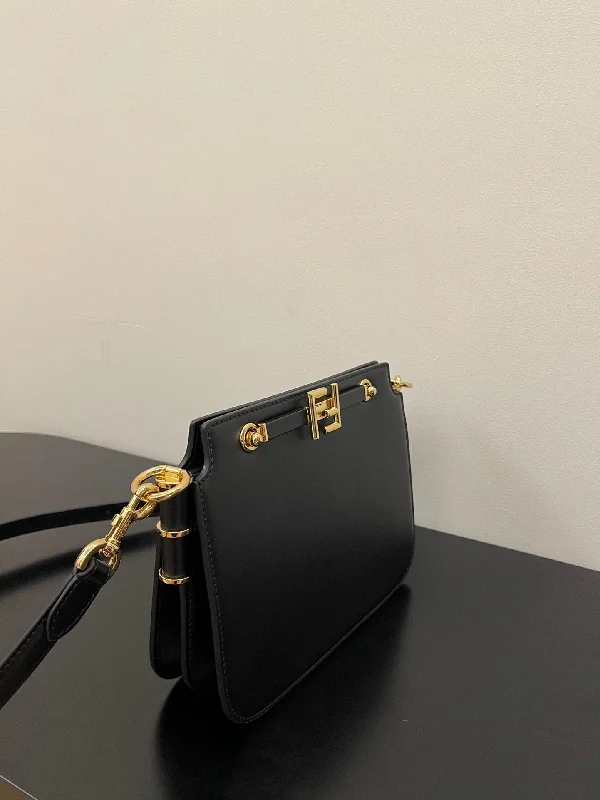 Ladies Fendi shoulder bags with a detachable phone stand for hands - free viewingWF -  Fendi Bag - 312