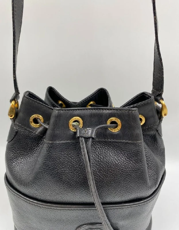 Gucci tote bags for women with a double - handle designGucci Black Bucket Bag