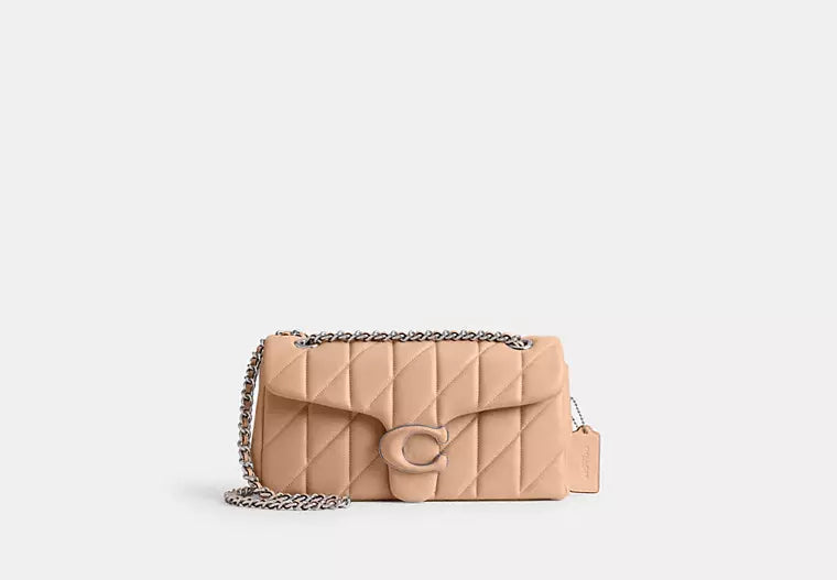 Coach Rogue bags featuring the signature C - hardware for a branded lookCoach Tabby Shoulder Bag 26 With Quilting