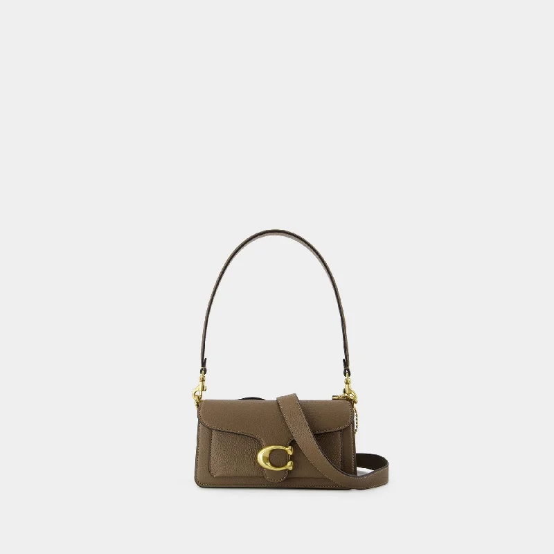 Coach Rogue bags with a monogram - embossed leather surfaceTabby 20 Shoulder Bag - Coach - Leather - Brown