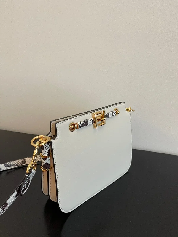 Fendi bags with a zip - top closure and a front - pocket for quick access to keys and cardsWF -  Fendi Bag - 313