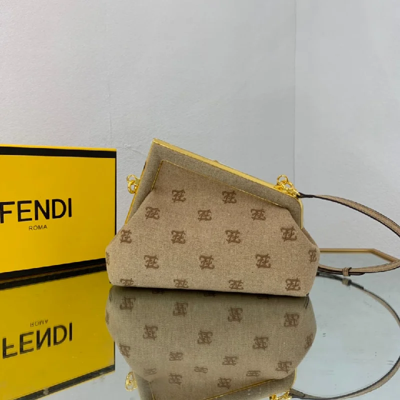 Fendi By The Way bags with a 3D - printed FF logo for a modern and textured lookWF -  Fendi Bag - 322