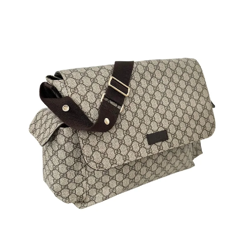 Ladies Gucci Dionysus bags with a chain - link shoulder strapGucci GG Supreme Diaper Bag