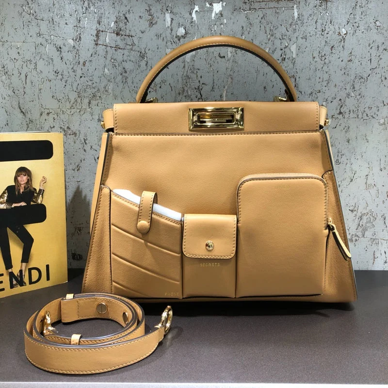 Fendi By The Way bags with a suede interior lining for a luxurious and soft feelBC - FENDI BAGS - 1081