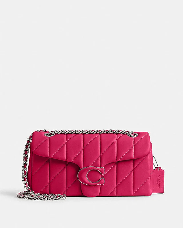 Coach handbags with a metal - framed clasp for durability and styleCoach Tabby Shoulder Bag 26 with Quilting