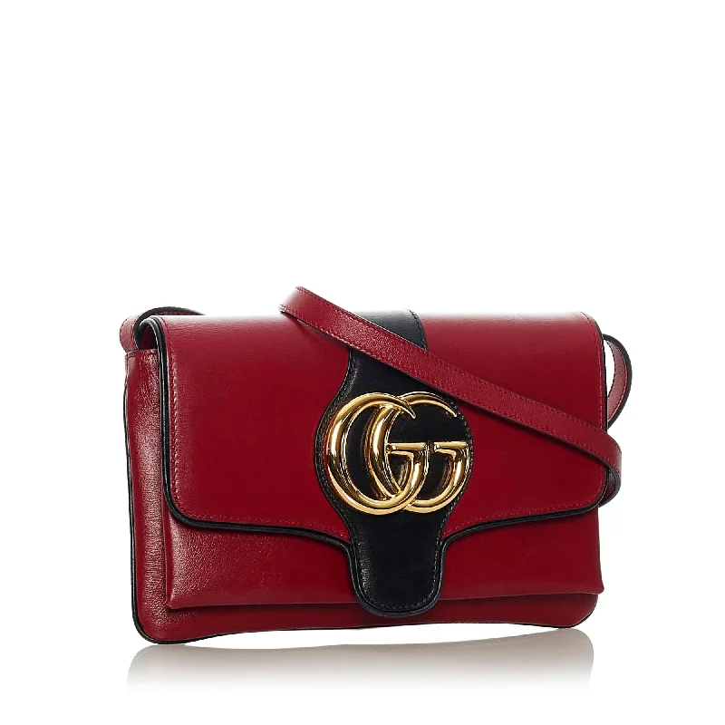 Gucci tote bags for women with a water - resistant coatingGucci Arli Leather Crossbody Bag (28471)