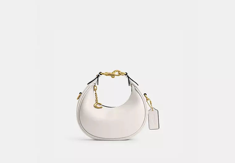 Coach handbags with a beaded trim for a glamorous and elegant lookCoach Jonnie Shoulder Bag White