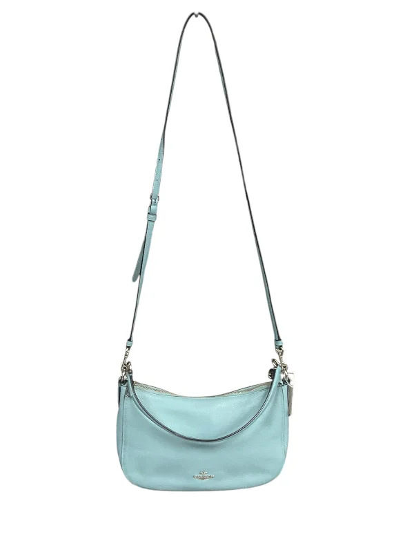 Ladies Coach crossbody bags with a wide - width strap for comfortCrossbody Designer By Coach, Size: Medium