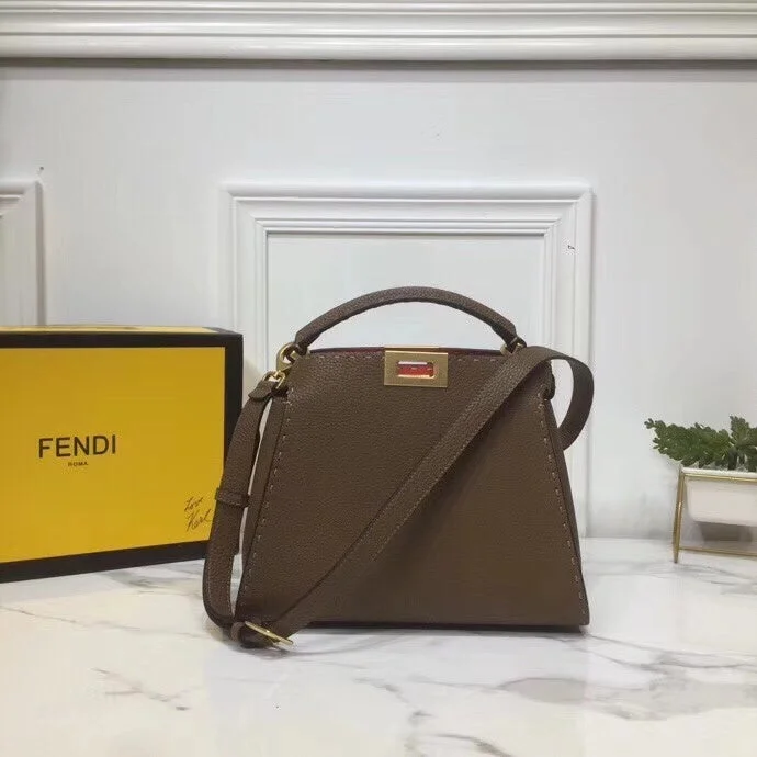 Ladies Fendi shoulder bags with a hidden magnetic pocket for discreet storageBC - FENDI BAGS - 1090