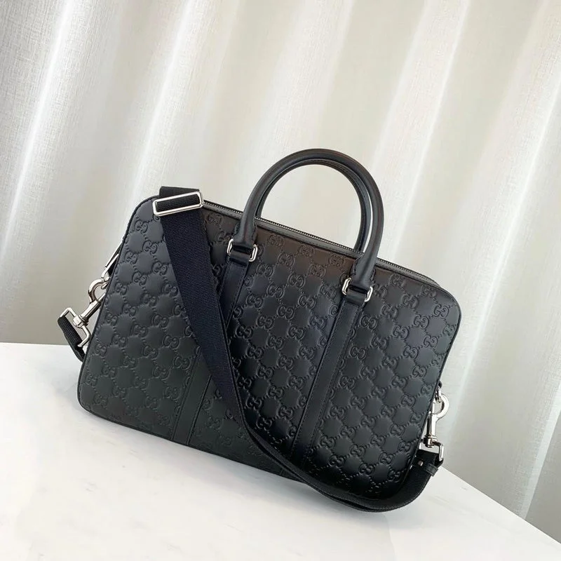 Women Gucci Sylvie bags with a monogram - embossed leatherBC - GUCCI BAG - 1151