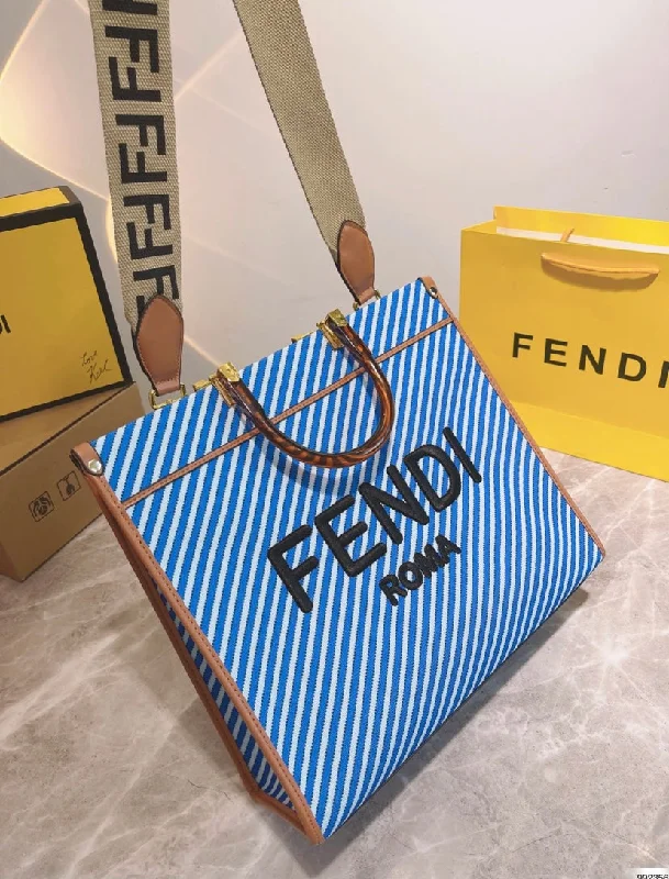 Fendi handbags with a perforated leather detail for a breathable and unique designFENDI Ladies new Handbag