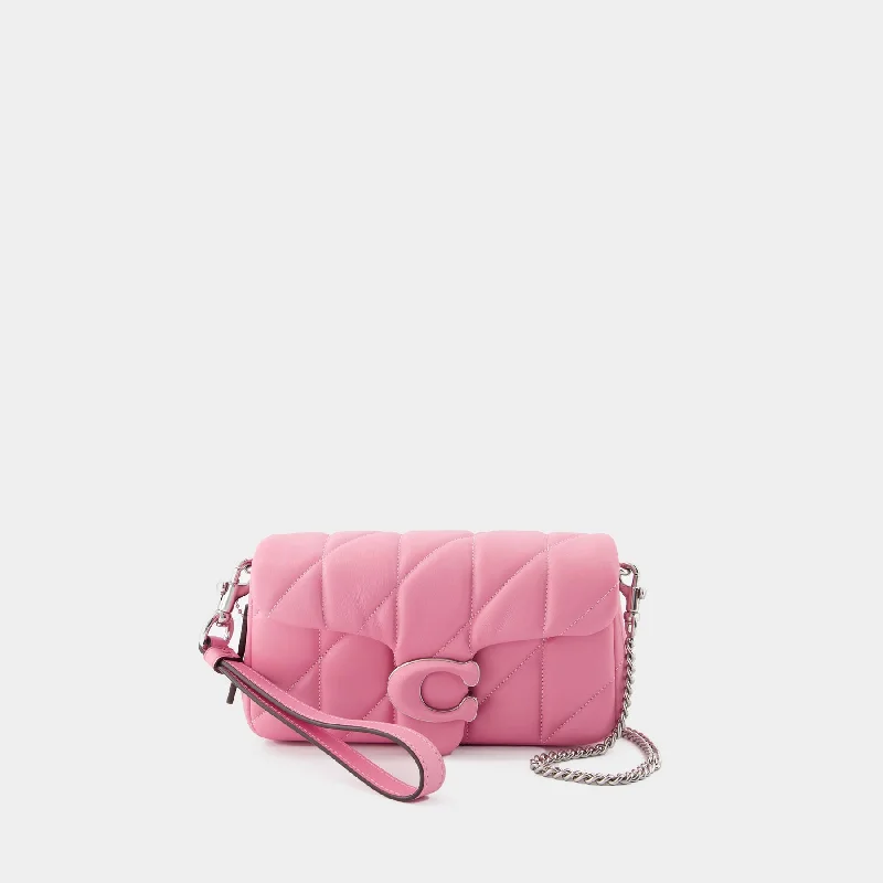 Coach bags with a patent - leather finish for a shiny and sophisticated appearanceTabby Wristlet Clutch - Coach - Leather - Pink