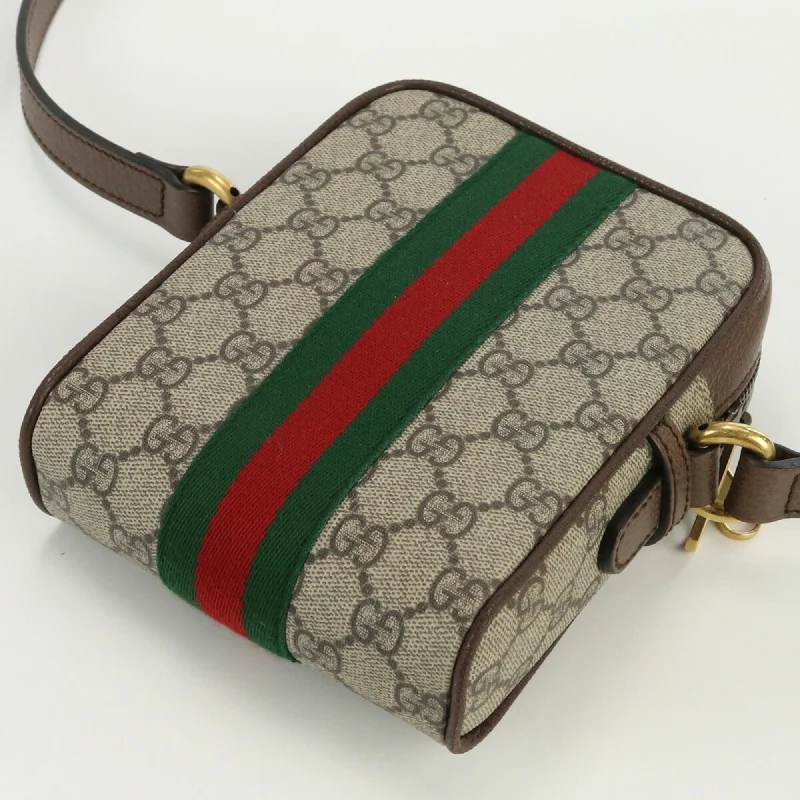 Women Gucci bags with a zip - around closure for securityGUCCI GG Shoulder Bag Ophidia 598127 96IWT 8745 Supreme Unisex