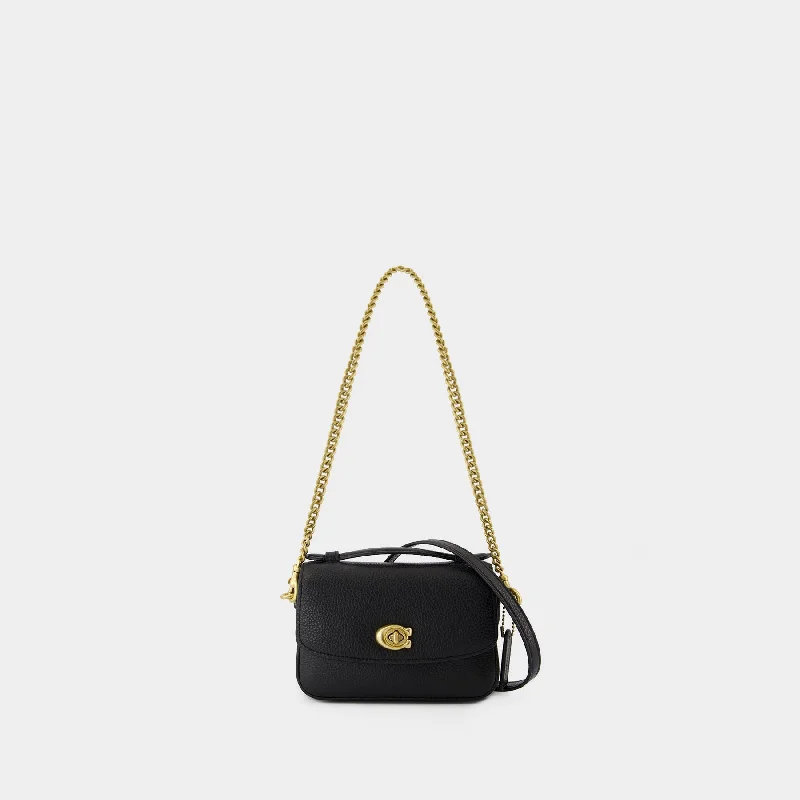 Coach tote bags with a water - resistant lining for practicalityCassie 17 Crossbody - Coach - Leather - Black