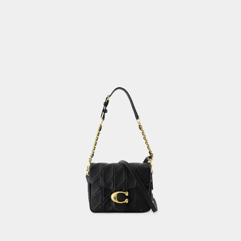 Coach Tabby bags with a classic turnlock closure for a timeless styleTabby Shoulder Bag - Coach - Leather - Black