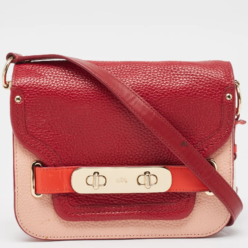 Coach Borough bags with a removable interior organizerMulticolor Leather Small Swagger Shoulder Bag