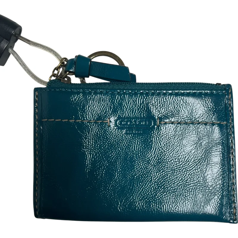 Ladies Coach Tabby bags with a textured leather surface for a more tactile lookCoin Purse Designer By Coach, Size: Small