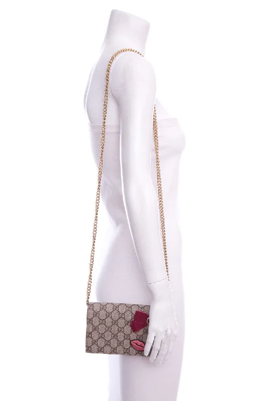 Medium - sized Women Gucci handbags for everyday useGucci Multi Monogram Wallet on Chain