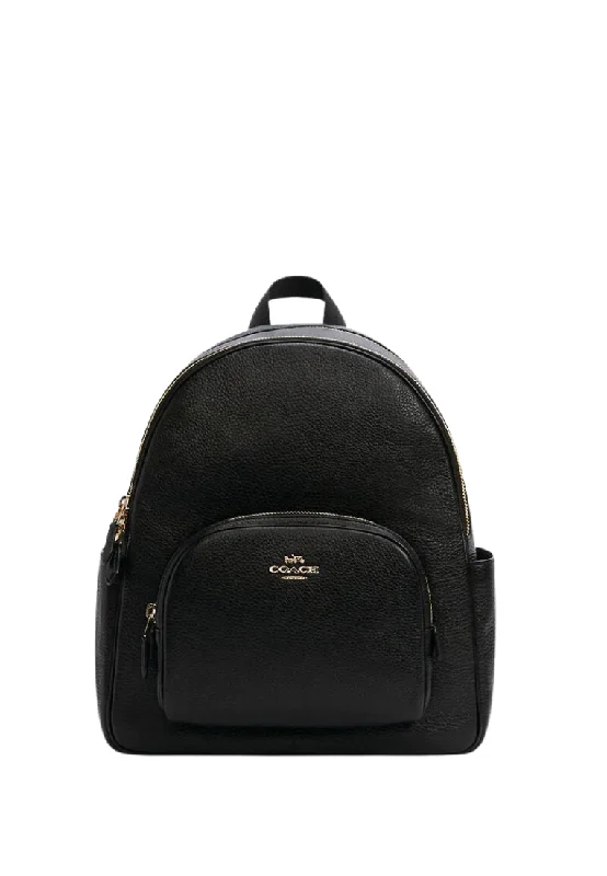 Coach tote bags with a spacious interior and multiple compartments for organizationCoach Court Backpack 5666 In Black