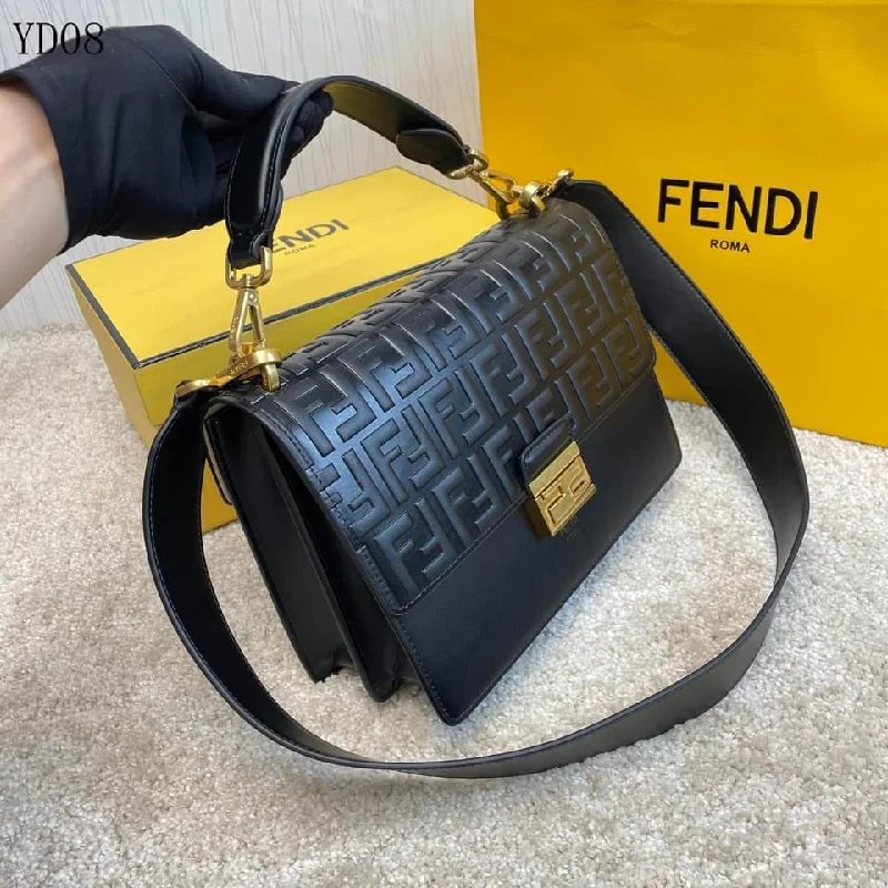 Fendi Peekaboo bags with a classic two - compartment design for organized storageFendi Kan I Bag