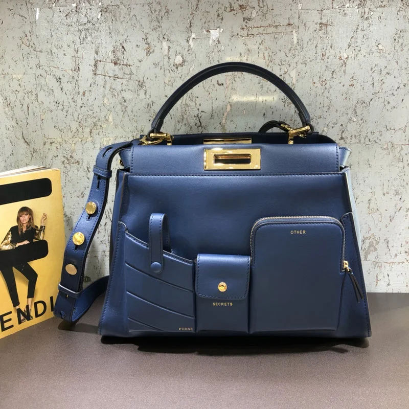 Fendi bags with a detachable makeup pouch inside for beauty - conscious usersBC - FENDI BAGS - 1086