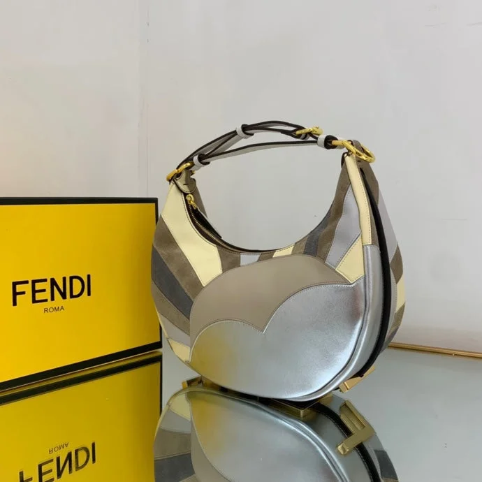 Fendi handbags with a glow - in - the - dark FF logo for a fun and unique featureFendi Fendigraphy Medium Bag