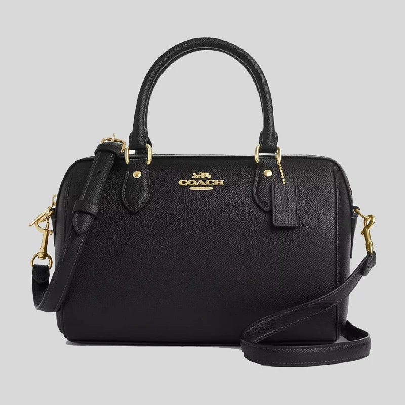 Ladies Coach Tabby bags with a detachable shoulder strapCOACH Rowan Satchel Bag Black CV403