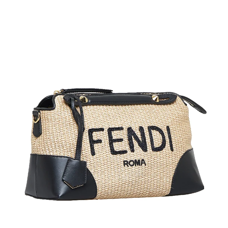 Ladies Fendi Peekaboo bags with a hand - stitched leather handle for artisanal charmFENDI By The Way Satchel