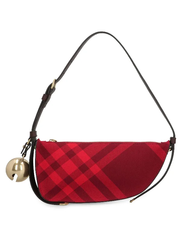 Breathable Burberry Gym Bags for WorkoutsWomen's Shield Sling Bag in Red | 8079161153980 Color B7338