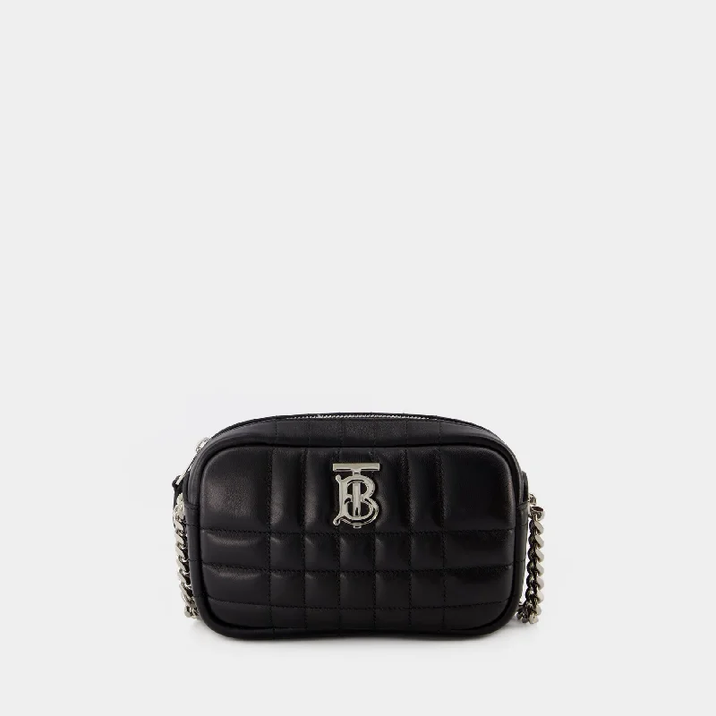 Water - Resistant Burberry Beach BagsLola Camera Bag - Burberry - Leather - Black