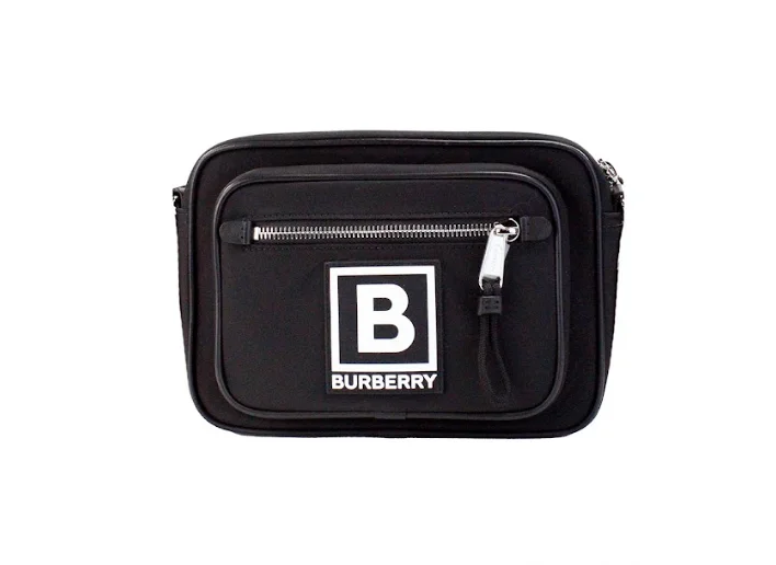 Sparkling Sequined Burberry Bags for PartiesBurberry Paddy Small Black Nylon Logo Camera Belt Fanny Pack Bag