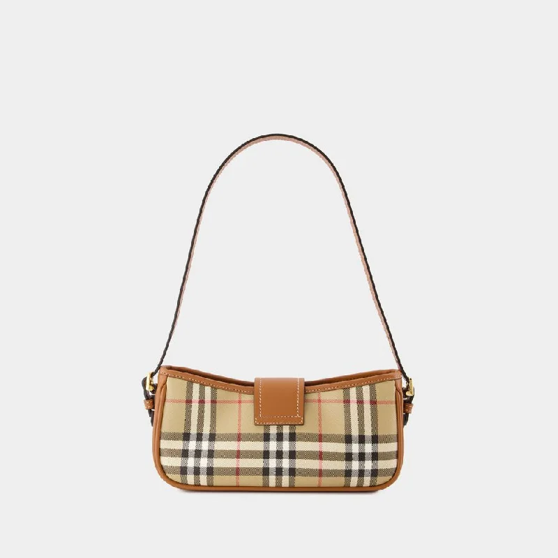 Breathable Burberry Gym Bags for WorkoutsWomen's Check Sling Bag in Brown | 8092074