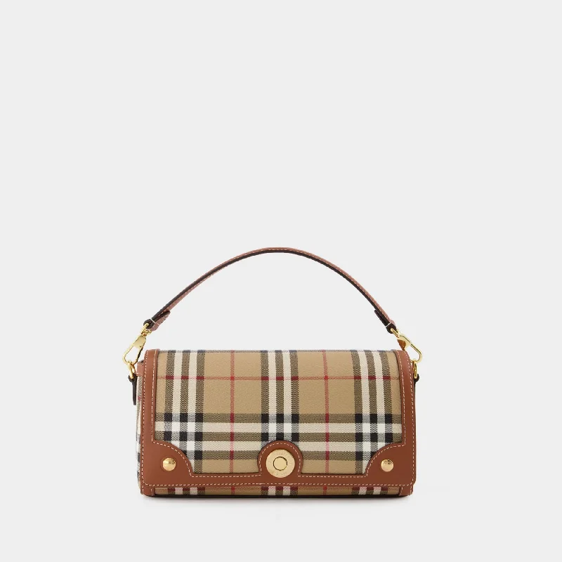 Compact Burberry Clutch Bags for WeddingsSac à bandoulière - Burberry - Toile - Marron