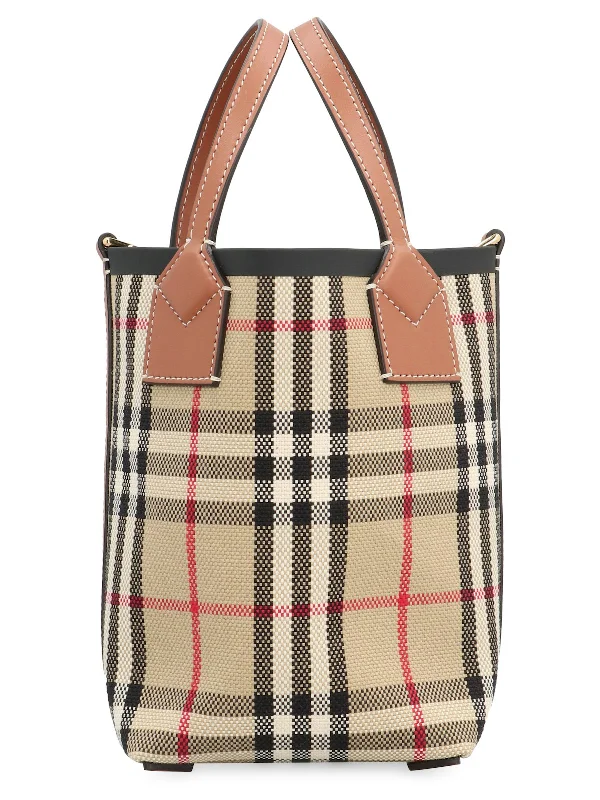 Burberry Bags with Hidden Pockets for Secret StorageWomen's Small London Tote Bag in Beige | 8070461150667