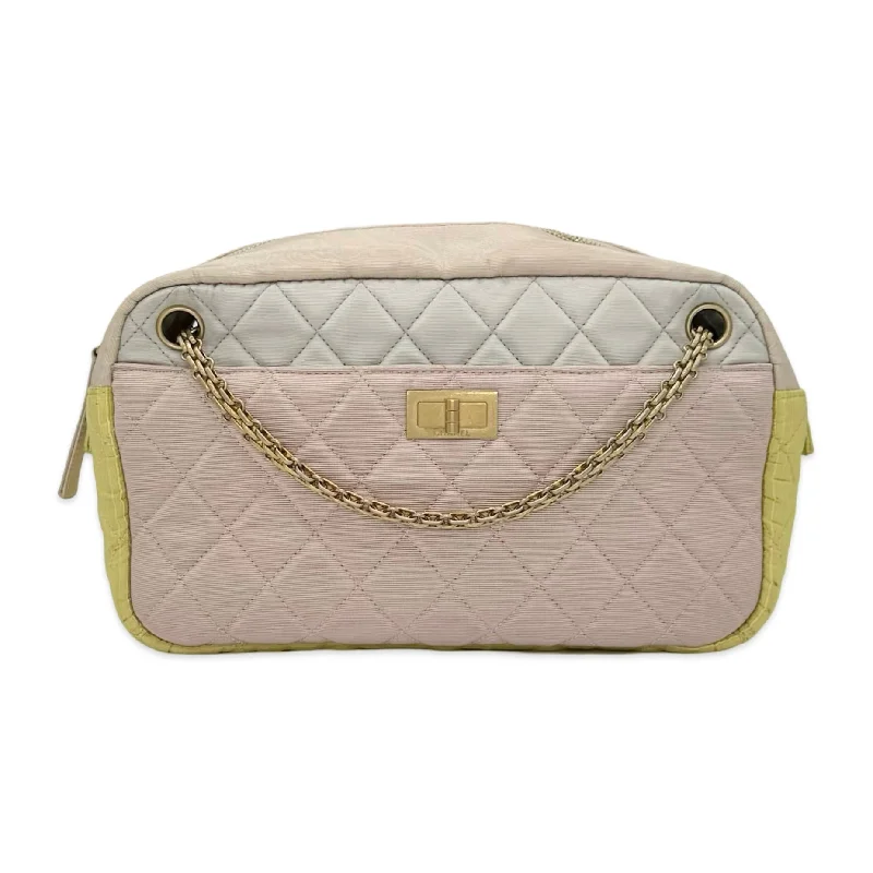 Chanel Small Crossbody Bag for TravelCHANEL: Quilted Canvas 2.55 Reissue Camera Bag