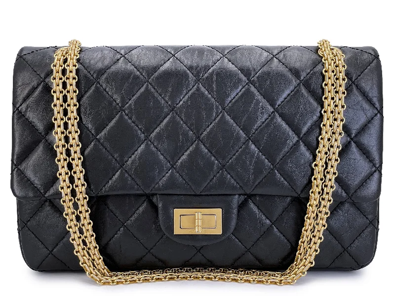 Chanel Small Crossbody Bag for TravelChanel Black Aged Calfskin Reissue Large 227 2.55 Flap Bag GHW 2N9