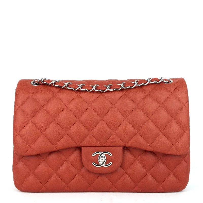 Chanel bags perfect for everyday elegDouble Flap Quilted Caviar Leather Bag