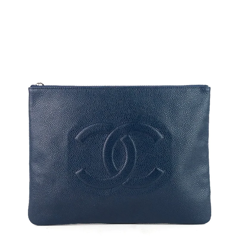 Chanel bags with classic and elegant designsTimeless CC Caviar Pouch