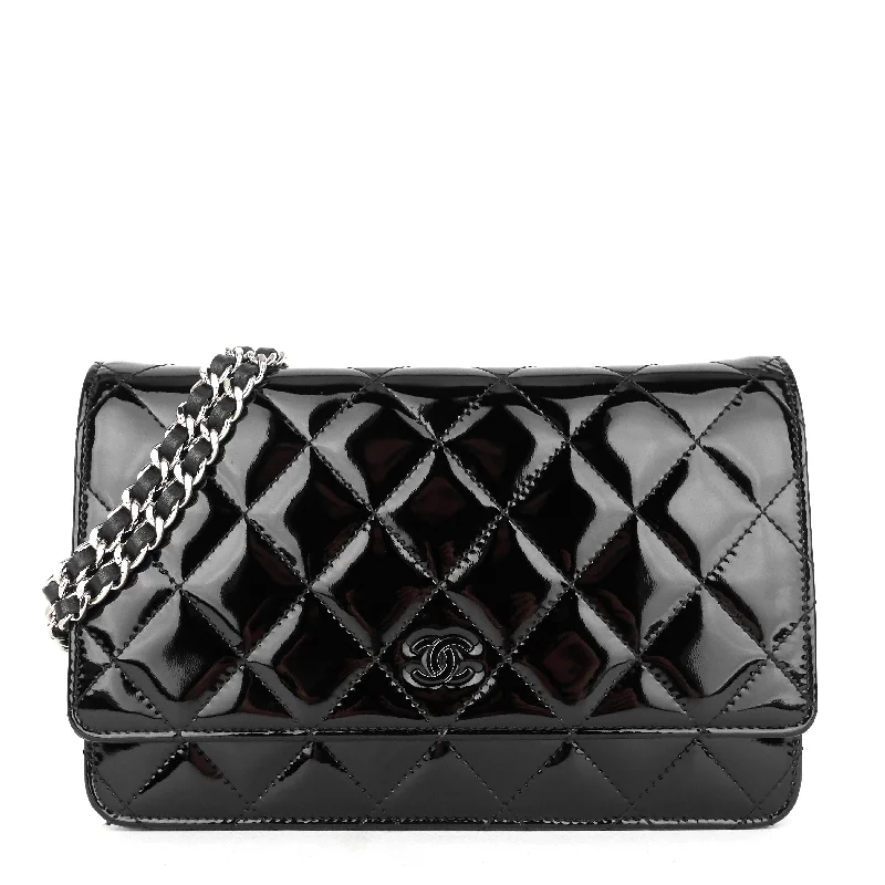 Chanel Limited Edition Handbag for CollectorsPatent Leather Wallet on Chain Bag