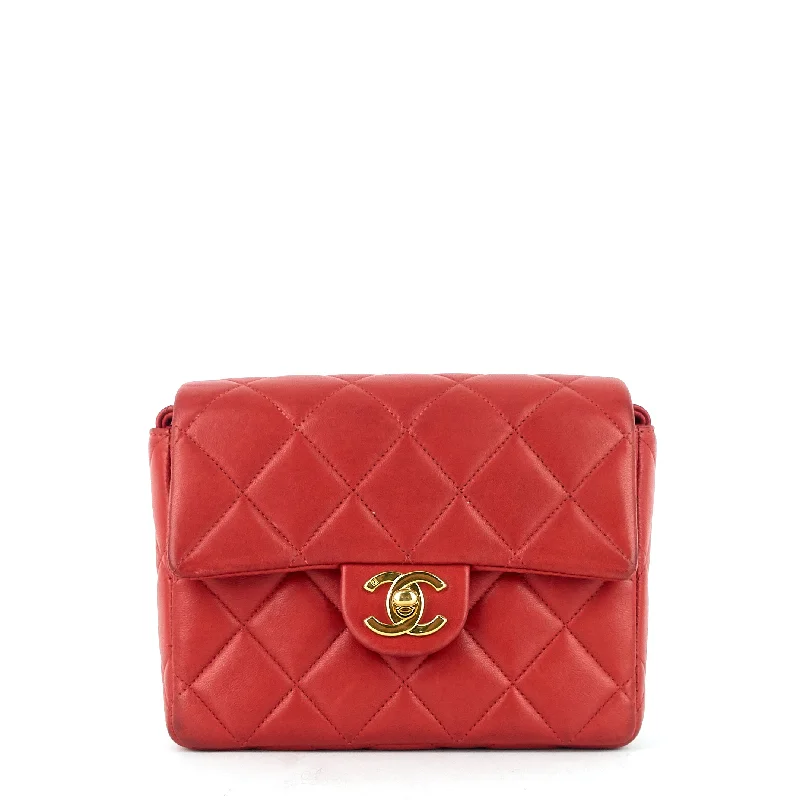 Chanel bags with exclusive seasonal releasesClassic Square Lambskin Leather Flap Bag