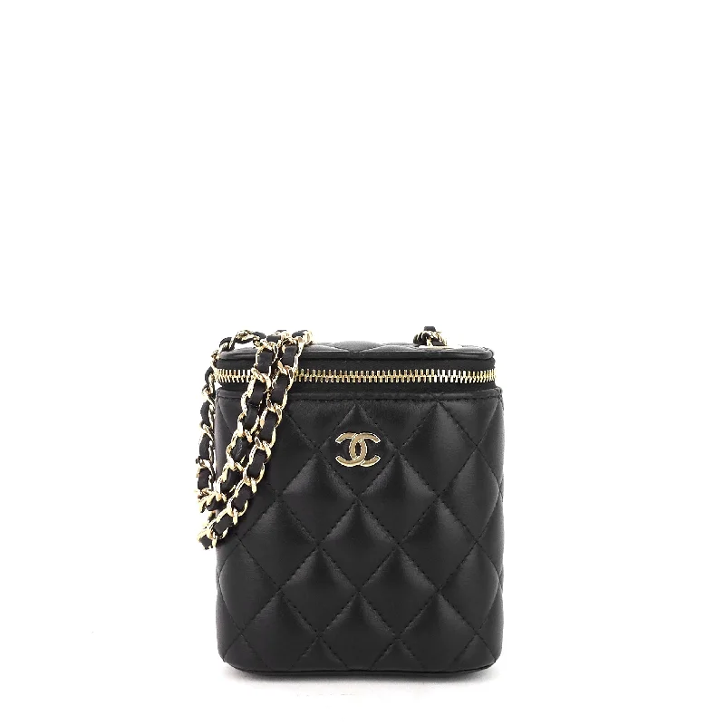 Chanel bags with exclusive seasonal releasesClassic Vanity with Chain Matelassé Lambskin Crossbody Bag