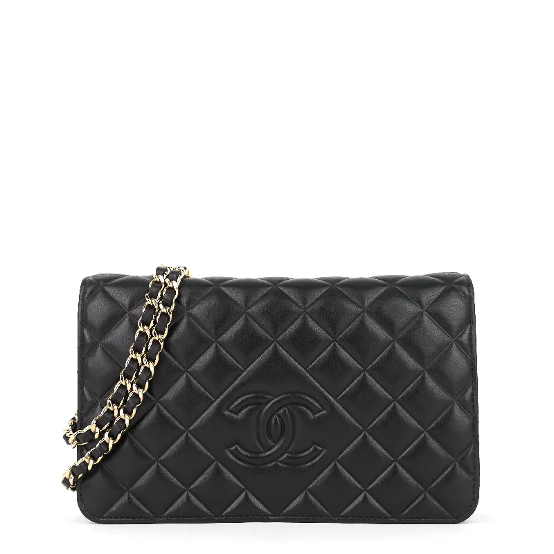 Chanel bags for women with minimalist styleCC Timeless Lambskin Wallet on Chain WOC