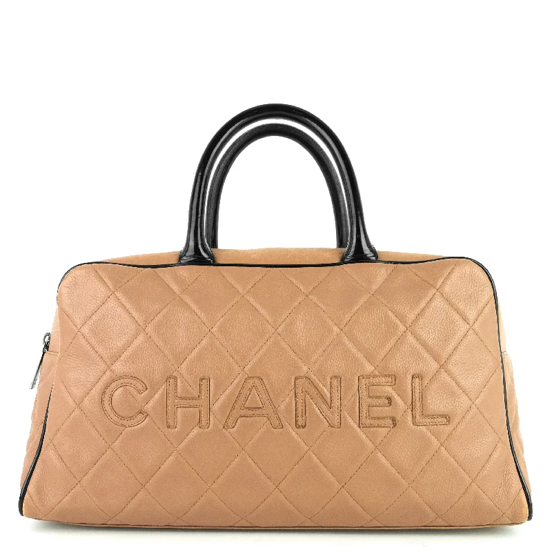 Chanel Small Crossbody Bag for TravelBoston Caviar Leather Travel Bag