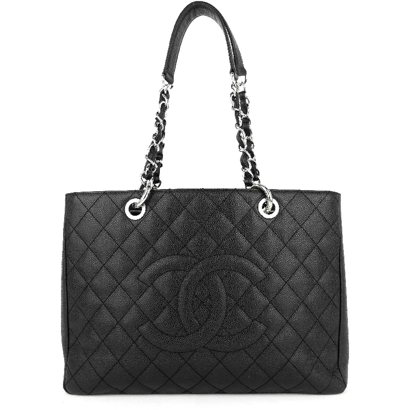 Chanel bags available at online luxury retaileGrand Shopping Tote GST Caviar Bag