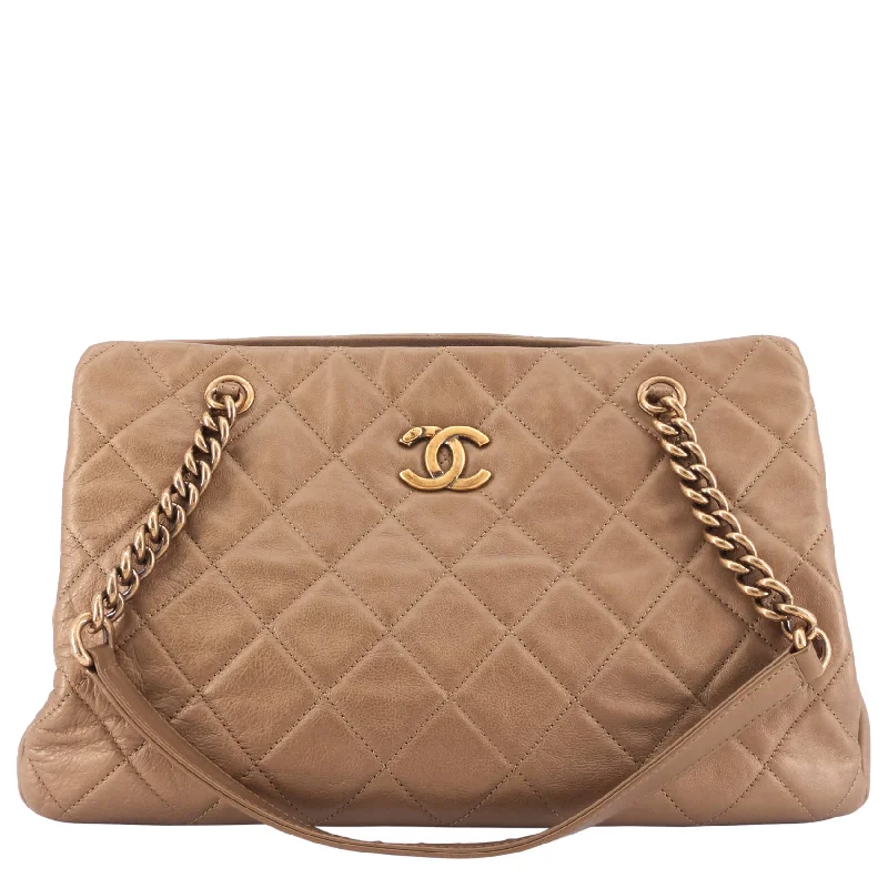 Chanel bags with classic and elegant designsCC Crown Medium Calfskin Bag