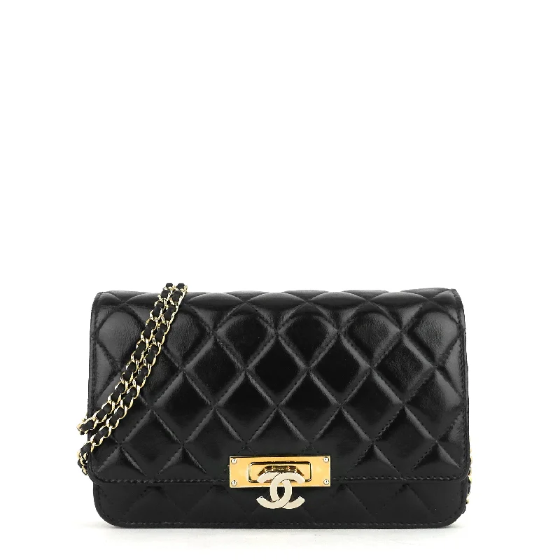 Chanel Luxury Handbag for High - End EventsGolden Class Double CC Lambskin Wallet on Chain Bag